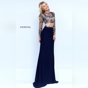 Prom Gown Sherri Hill 2 piece